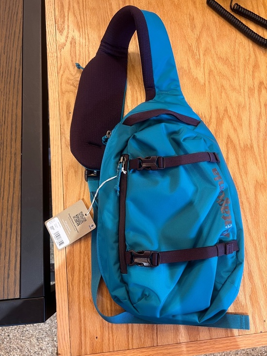 Patagonia Handbags - NWT Patagonia Atom Sling Bag- Belay Blue